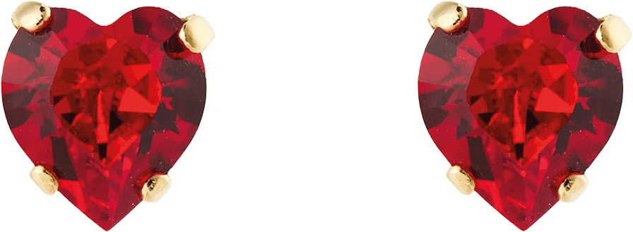 HEART EARRINGS, från Caroline Svedbom, i färgen Gold.