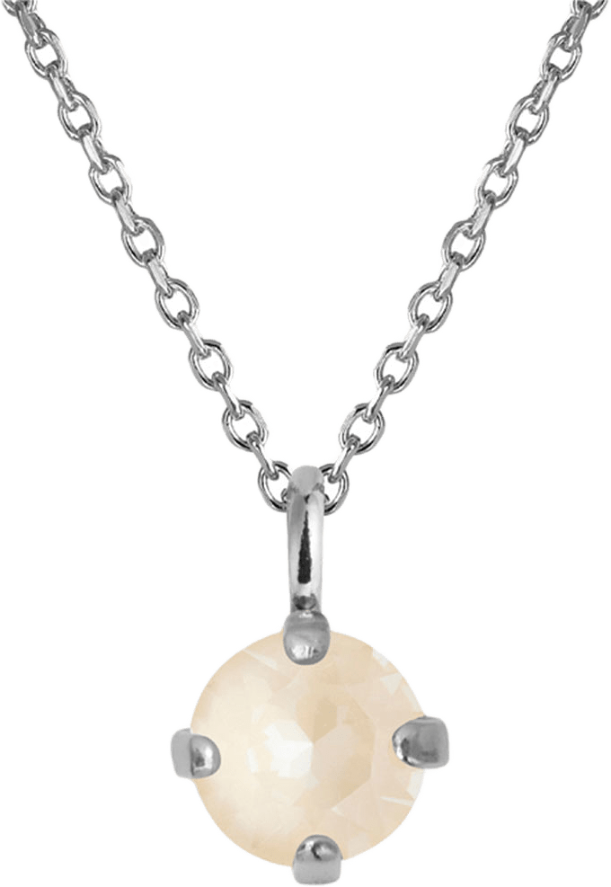 NATTI STUD NECKLACE, från Caroline Svedbom, i färgen Rhodium.