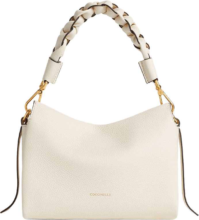 Mini Boheme Grana Double, från Coccinelle, i färgen Pearl/Cognac.