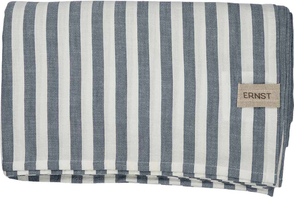 Duk, från ERNST, i färgen Blå/Vit.