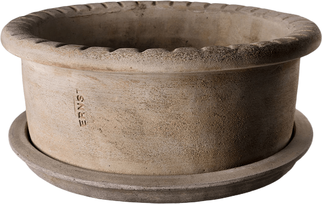 Kruka terracotta, från ERNST, i färgen Terracotta.