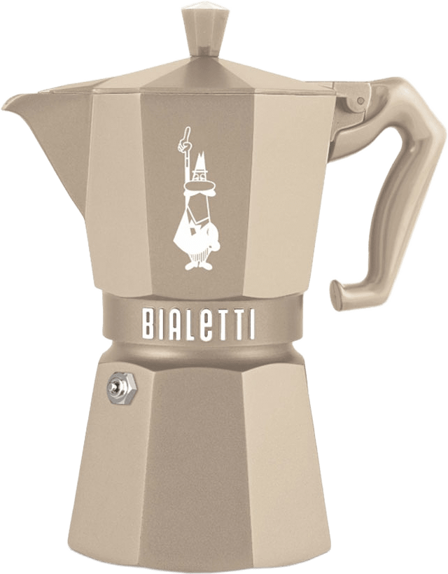 Kokare 6 kopp MOKA EXCLUSIVE INDUCTION Desert BIALETTI®, från Bialetti, i färgen Grey.