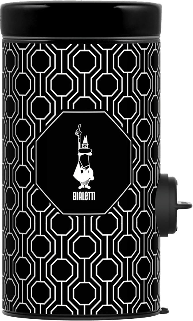 Kaffedoserare inkl burk Svart BIALETTI®, från Bialetti, i färgen Black - White.