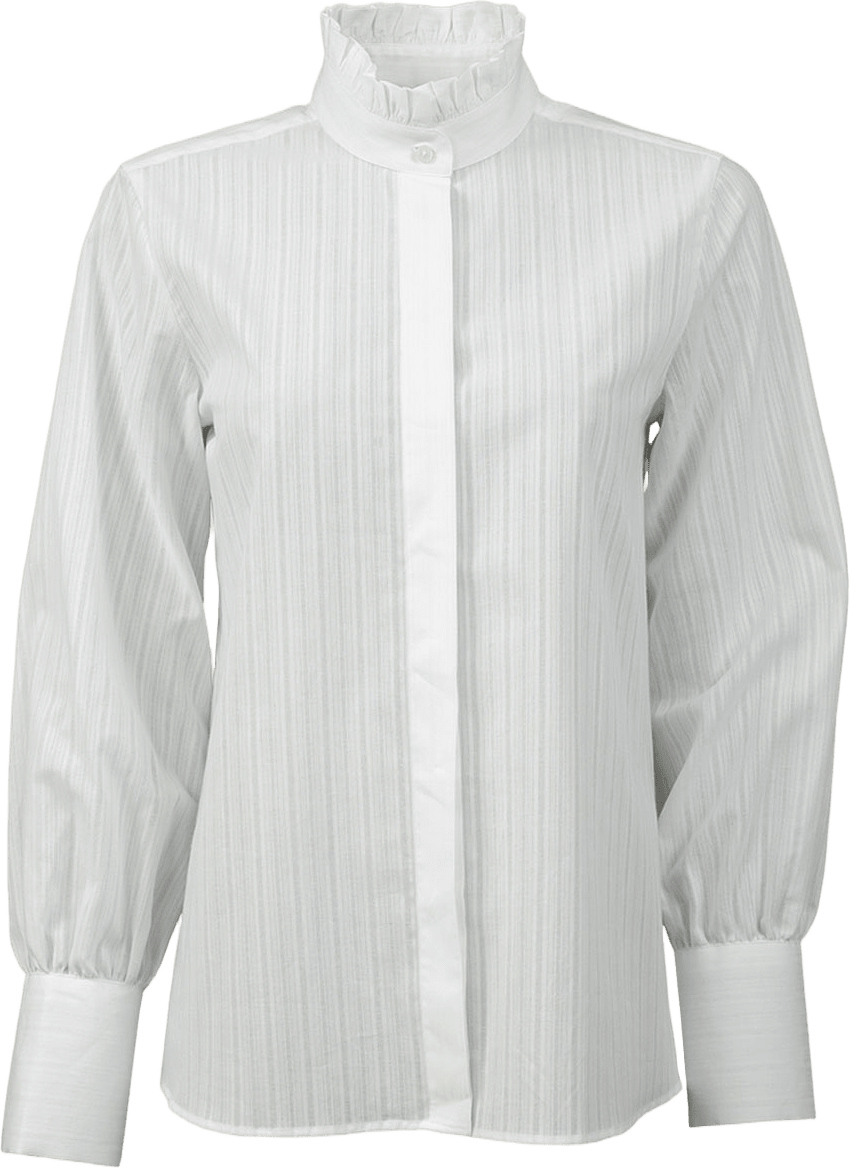 Skjorta Teresa Lumina Cotton, från The Shirt Factory, i färgen White.