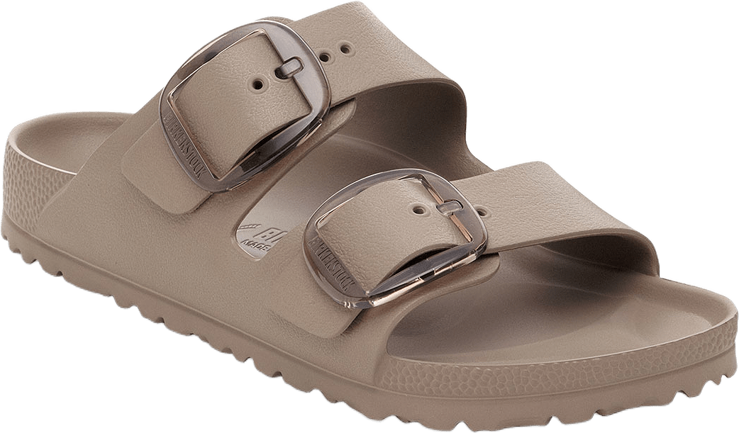 Arizona Big Buckle EVA, från Birkenstock, i färgen Gray Taupe.