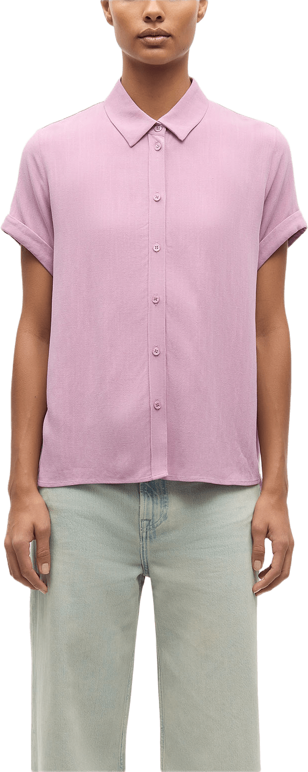 Samajana ss shirt 15938, från SAMSOE SAMSOE, i färgen Orchid Haze.