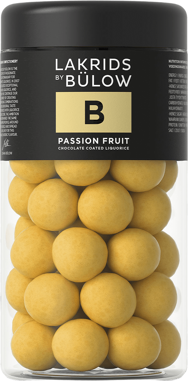 Large B - Passion Fruit, från Lakrids by Bülow, i färgen Large B - Passion Fruit.