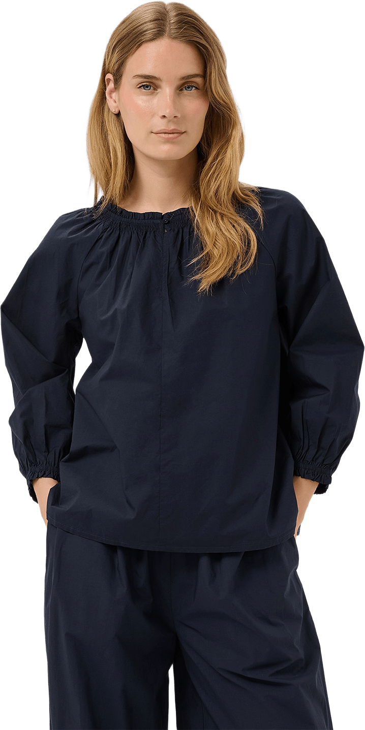 DuaaPW Blouse, från Part Two, i färgen Dark Navy.