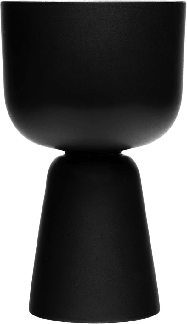 Nappula kruka 230x190 mm matt svart, från Iittala, i färgen Svart.