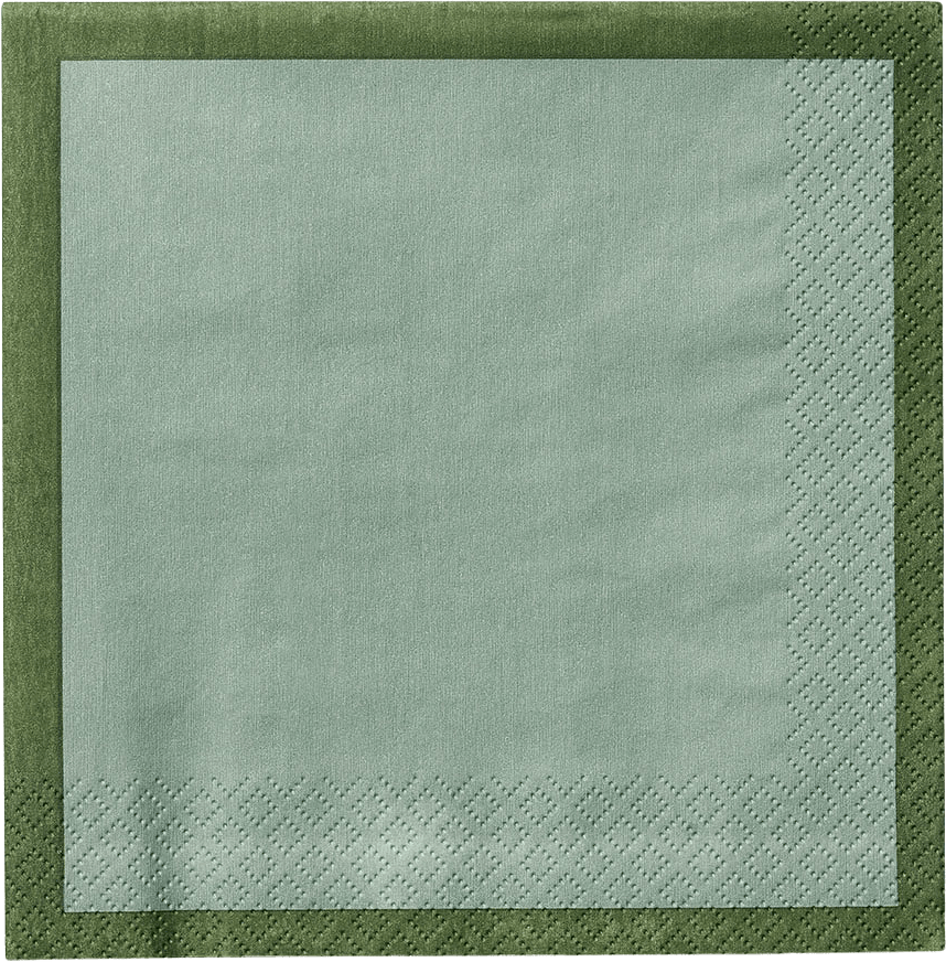 Iittala pappersservett 33cm skogsgrön-mint, från Iittala, i färgen Grön.