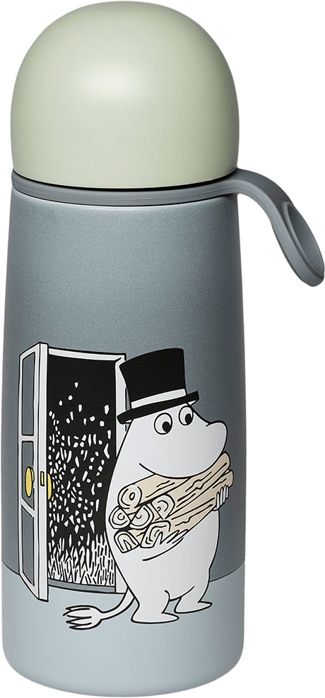 Mumin termosflaska 0,45L Muminpappa, från Arabia, i färgen Flerfärgad.