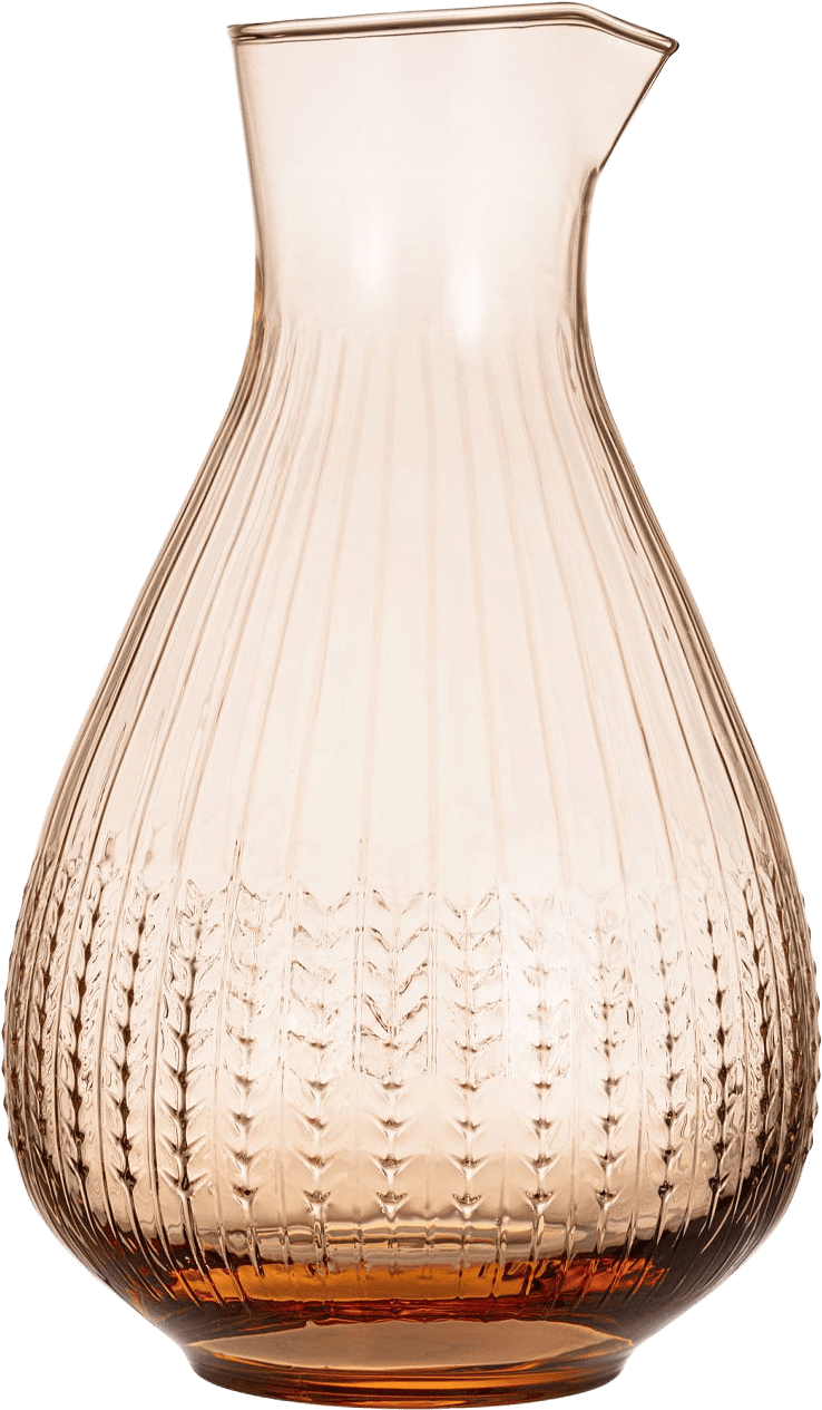 Swedish grace karaff 100 cl jubilee, från Rörstrand, i färgen Karamell.