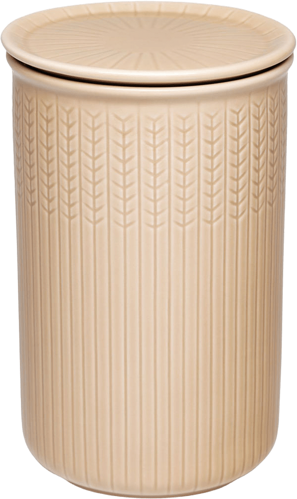 Swedish Grace burk L 1,3 L jubilee, från Rörstrand, i färgen Karamell.