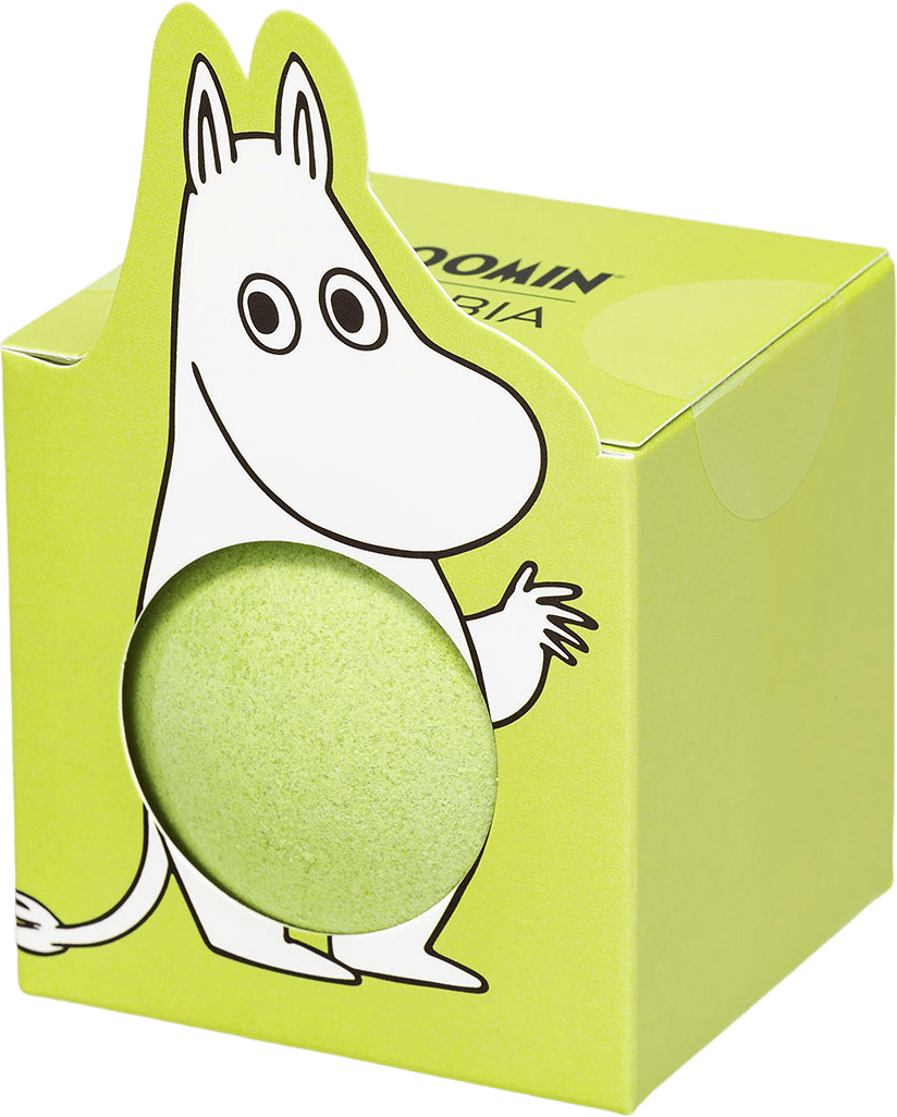 Mumin badkula Mumintrollet, från Arabia, i färgen Grön.