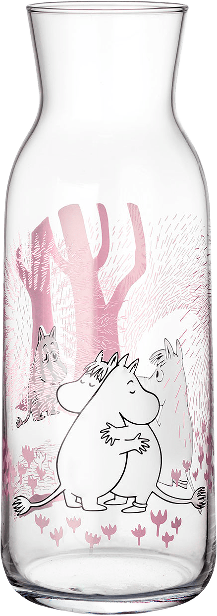 Mumin kan 1,2L Kärlek, från Arabia, i färgen Flerfärgad.