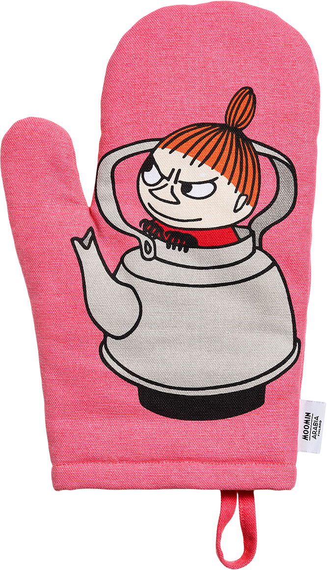 Mumin grytvante 14x28cm Lilla My, från Arabia, i färgen Rosa.