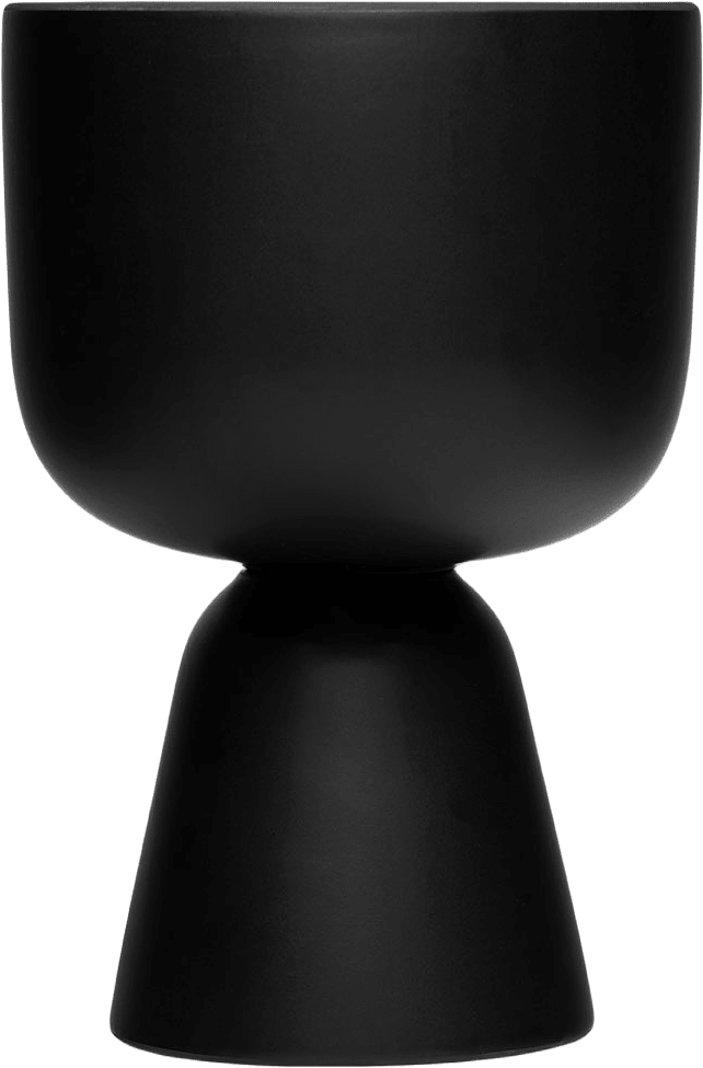 Nappula kruka 230x155 mm matt svart, från Iittala, i färgen Svart.