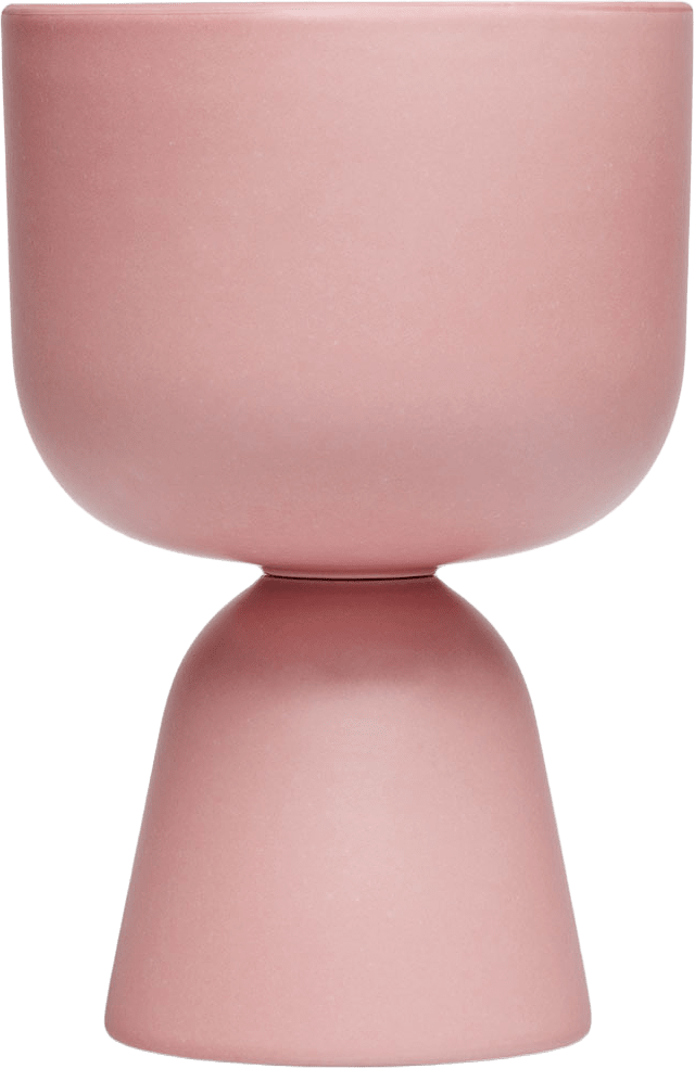 Nappula kruka 190x125 mm matt ros, från Iittala, i färgen Rosa.