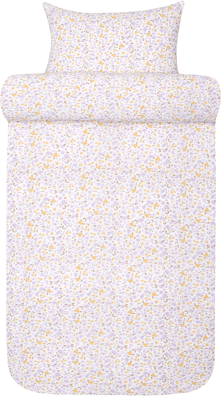 Clara bäckebölja bäddset 150x210 cm, från Høie of Scandinavia, i färgen Lavendel.
