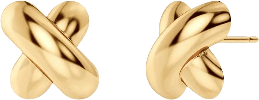 Alexa Studs L Gold, från Edblad, i färgen Gold.