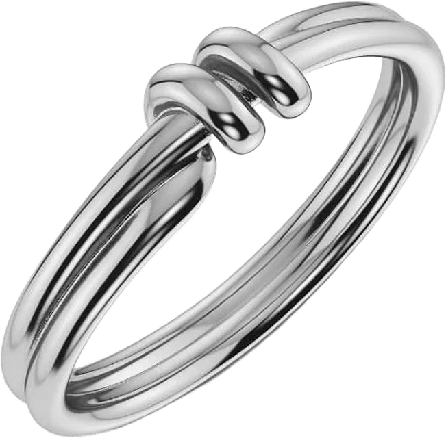 Swivel Ring Silver, från Edblad, i färgen Steel.