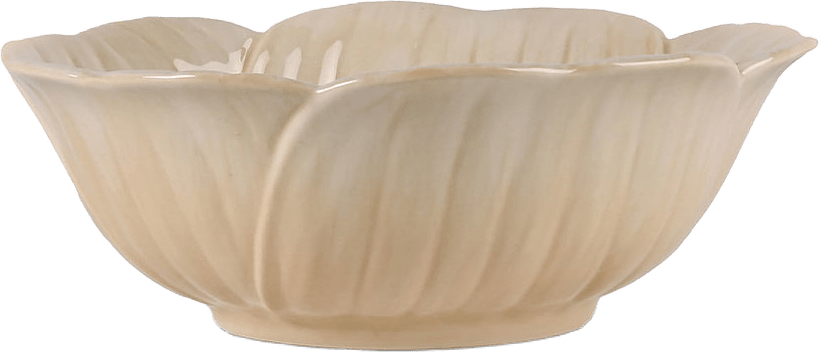 Skål Poppy M, från Byon, i färgen Beige.