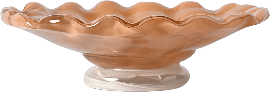 Skål Laranne M, från Byon, i färgen Persika.