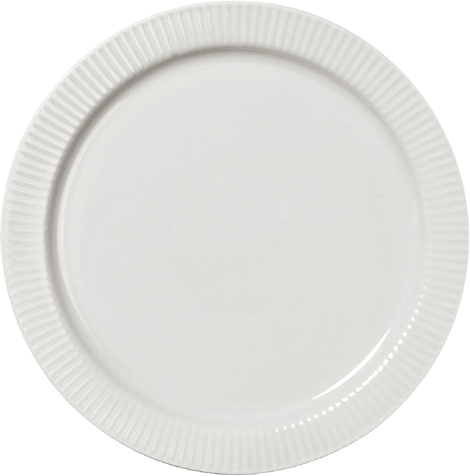 Inka assiett, från Sagaform, i färgen Vit.