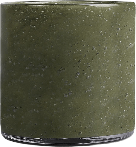 Ljuslykta Calore XS, från Byon, i färgen Kalamata Grön.