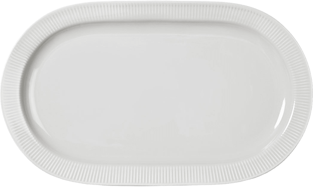 Inka uppläggningsfat, från Sagaform, i färgen Vit.