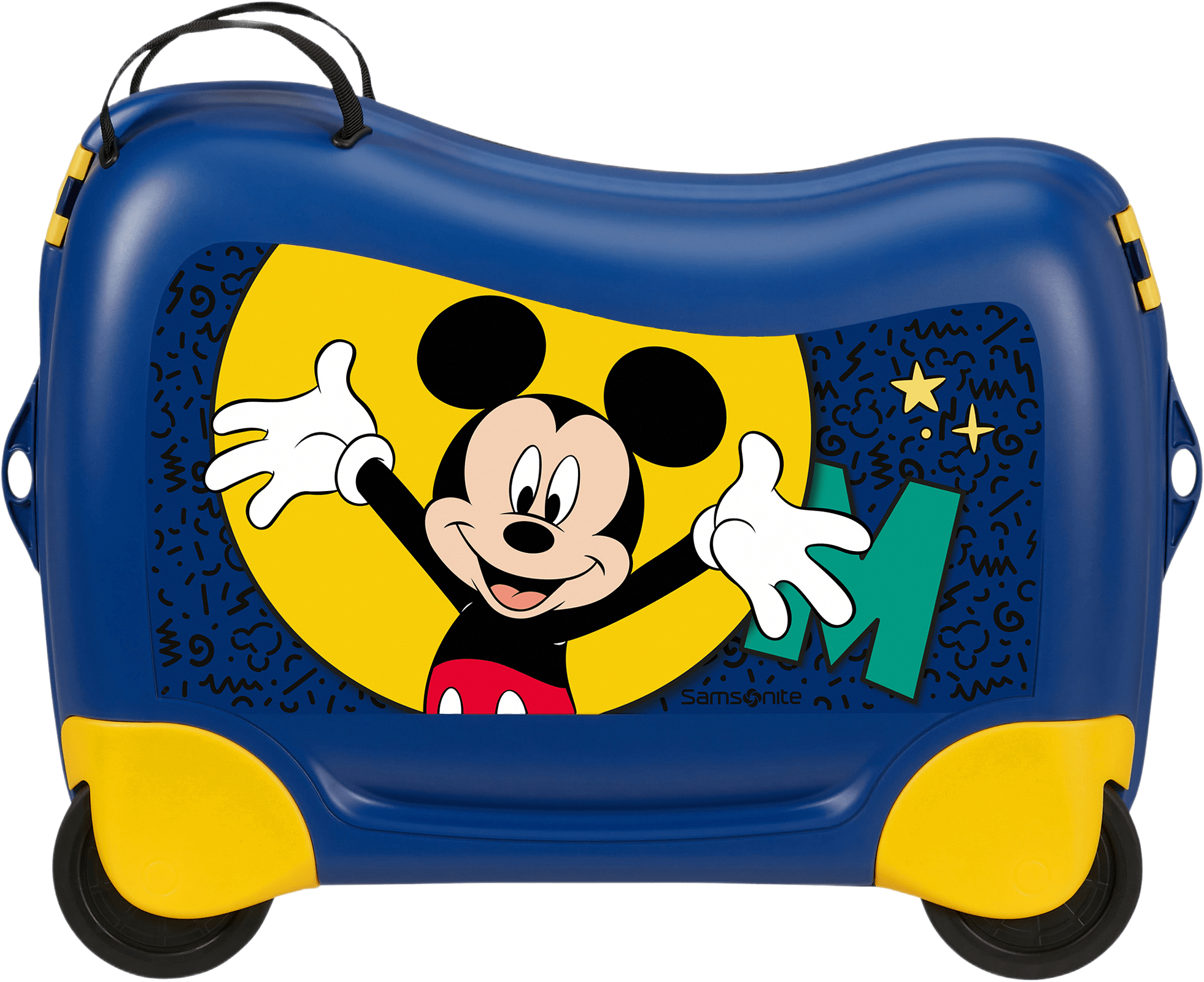 Resväska Disney, från Samsonite, i färgen Mickey Happy.