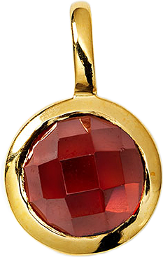Beloved Birthstone Gold, från Syster P, i färgen January - Garnet.