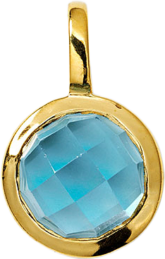 Beloved Birthstone Gold, från Syster P, i färgen September - Blue Topaz.
