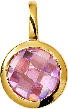 Beloved Birthstone Gold, från Syster P, i färgen October - Pink Tourmaline.