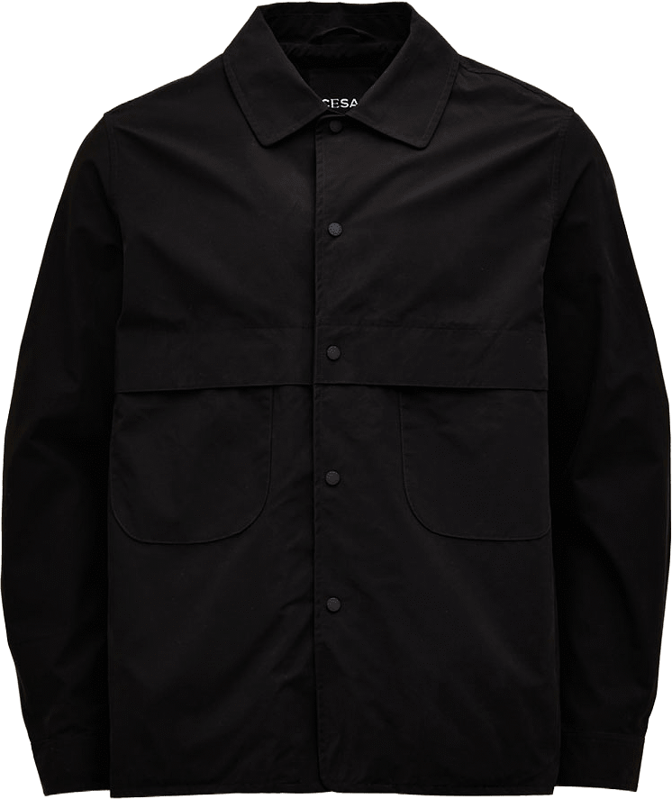 La Ciotat Overshirt, från Cesar, i färgen Black.