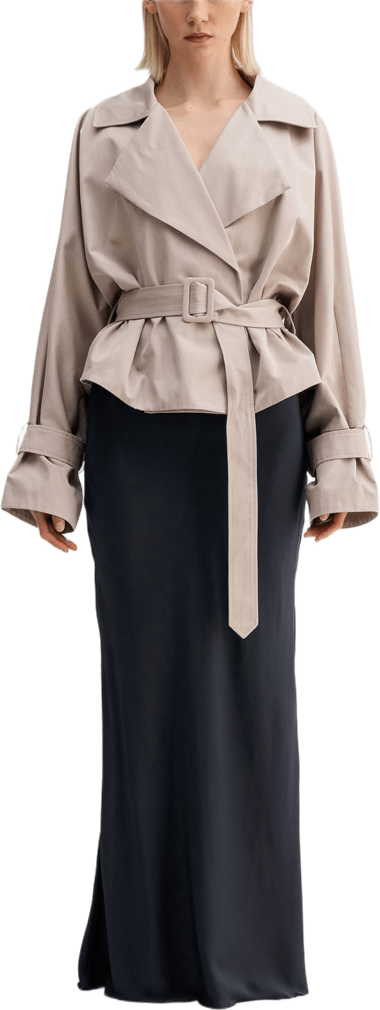 Asha jacket, från Ahlvar Gallery, i färgen Greige.