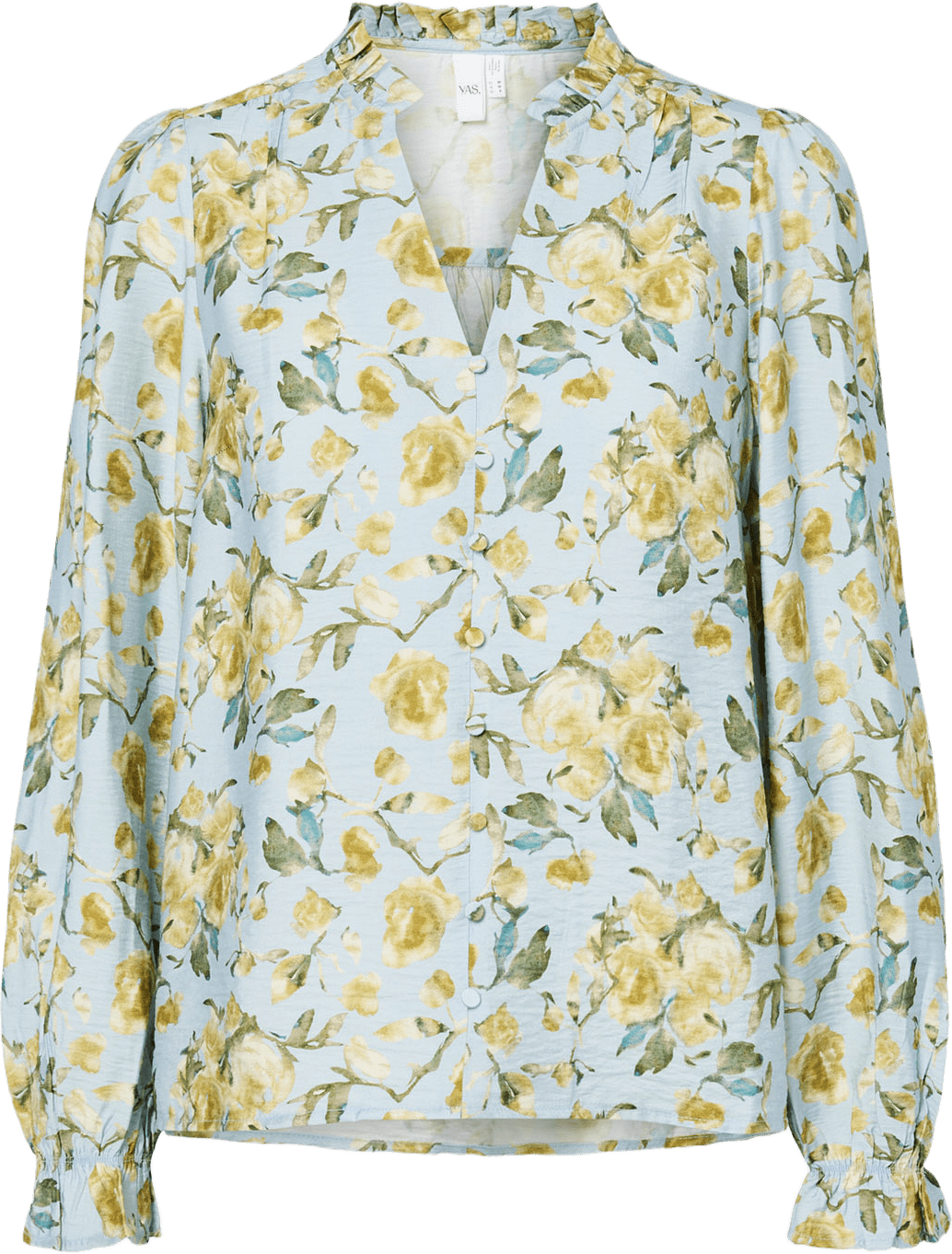 Yaskaya Shirt, från YAS, i färgen Skyway Matira.