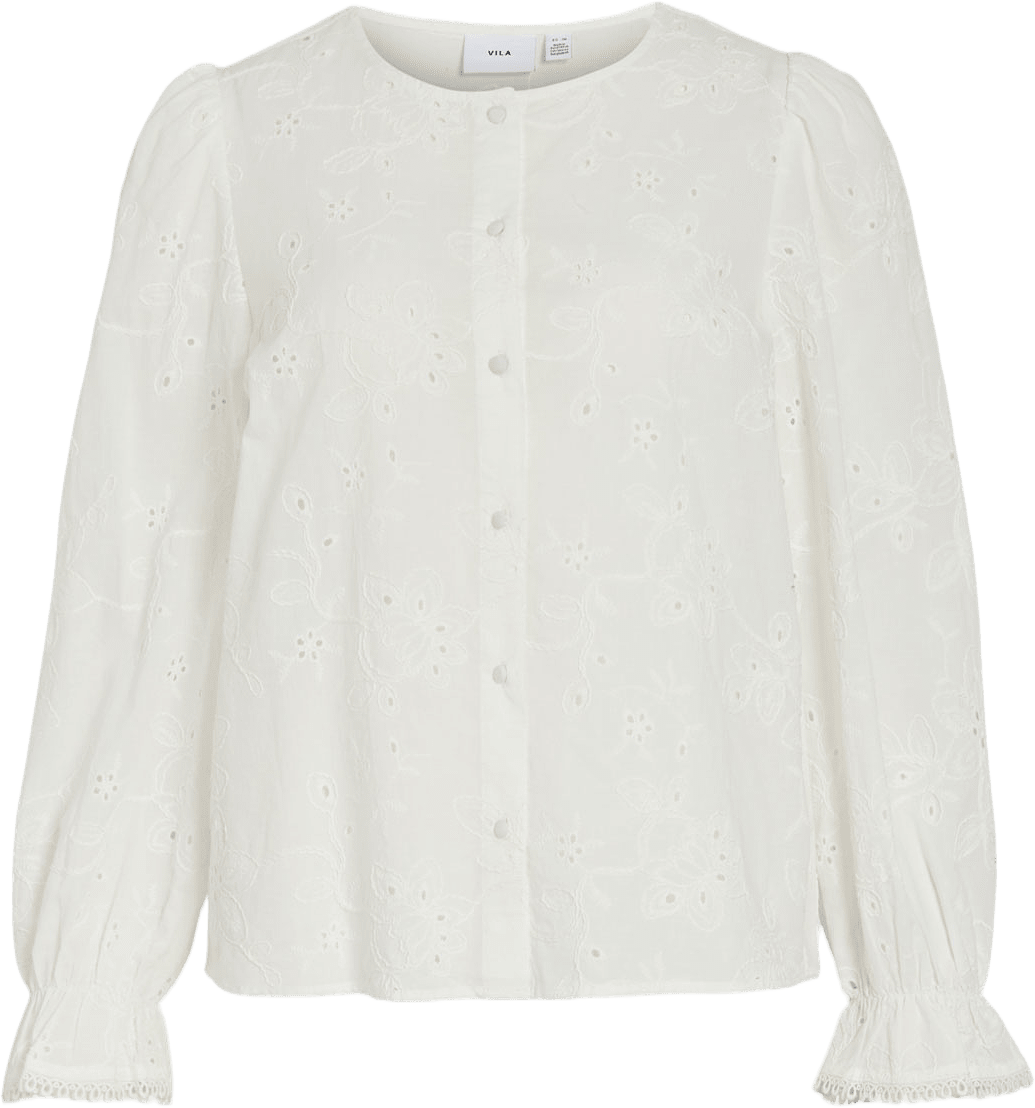 Vijea Shirt, från Vila, i färgen Snow White.