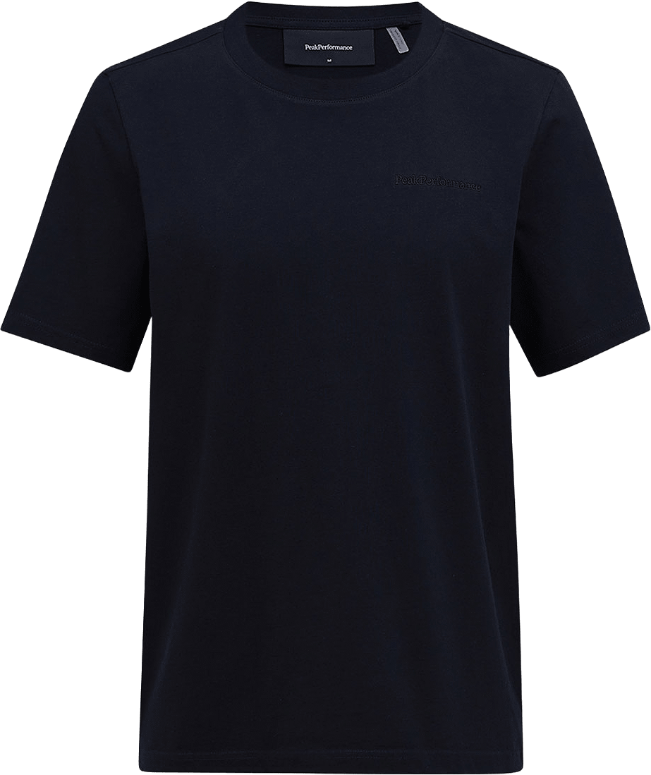 Original Small Logo Tee, från Peak Performance, i färgen Black.