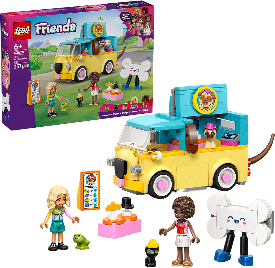 Djurtillbehörsbil, från LEGO.