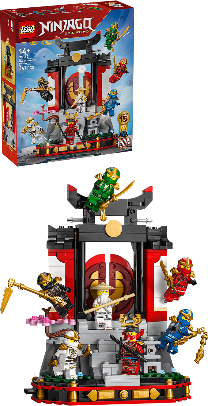 15-årsjubileum – Ninjakaraktärer, från LEGO.