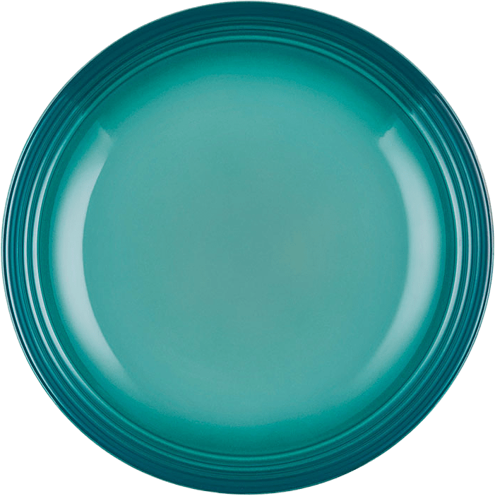 Signature stengods pastatallrik 22cm Bleu Riviera, från Le Creuset, i färgen Bleu Riviera.