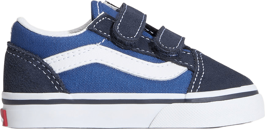 Old Skool V, från Vans, i färgen Navy/True White.