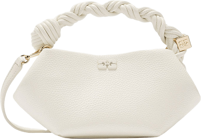 Bou Mini Grained, från GANNI, i färgen Egret.