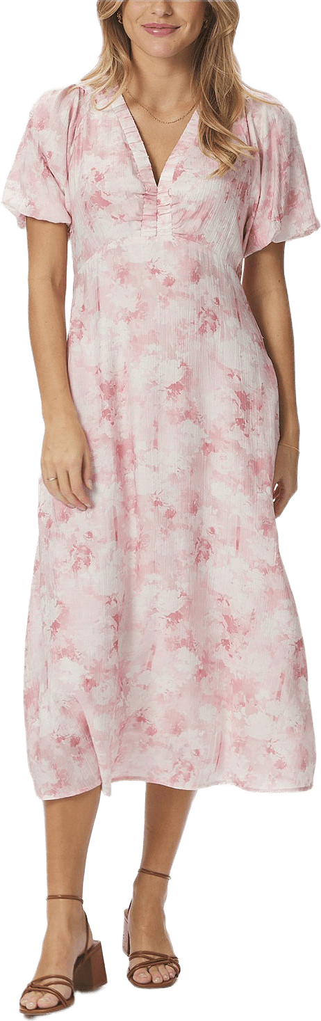 Illana Floral Fusion Dress, från Neo Noir, i färgen Rose.