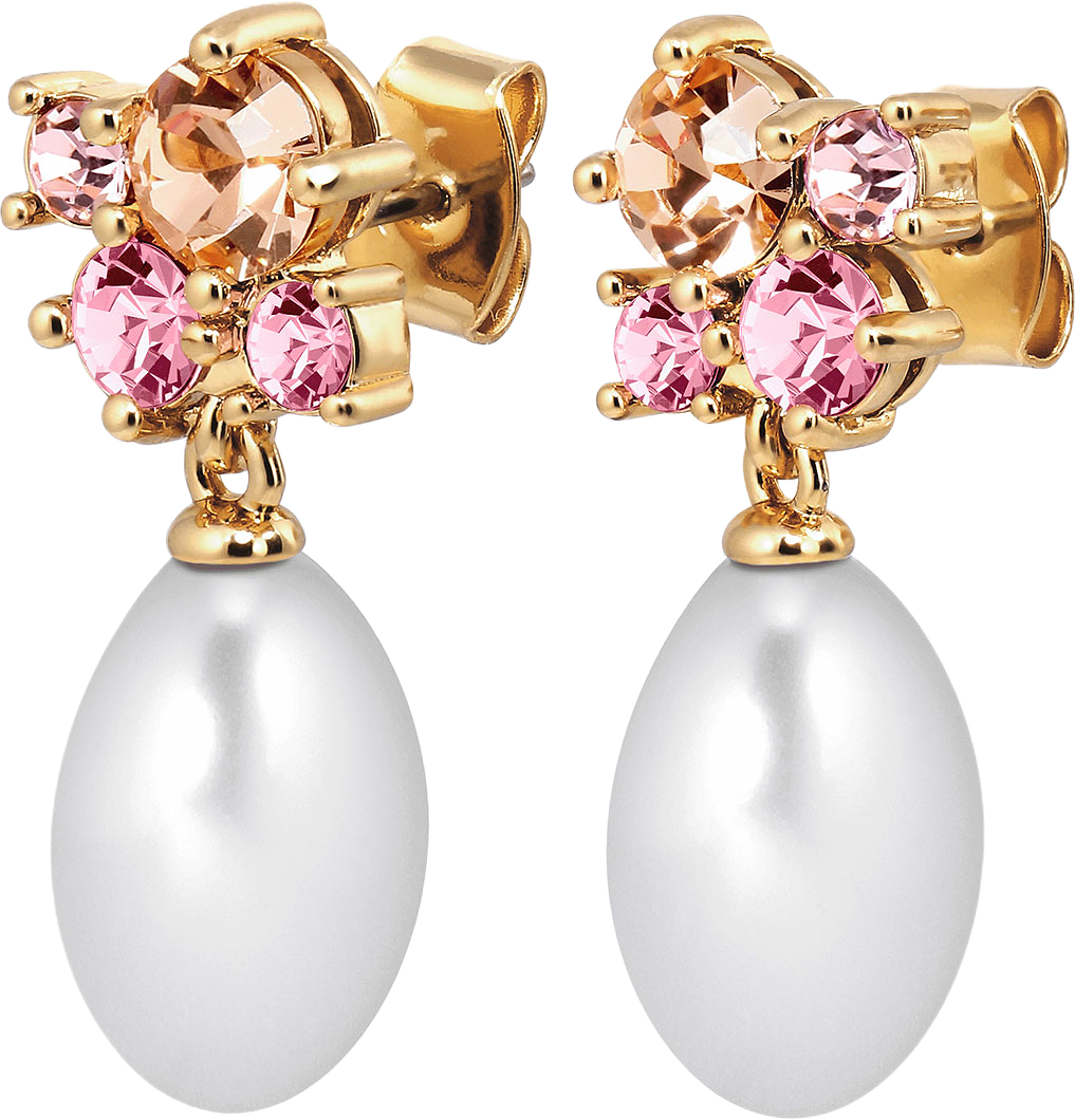 Petun SG Rose / White Pearl, från Dyrberg & Kern, i färgen Ss Rose.