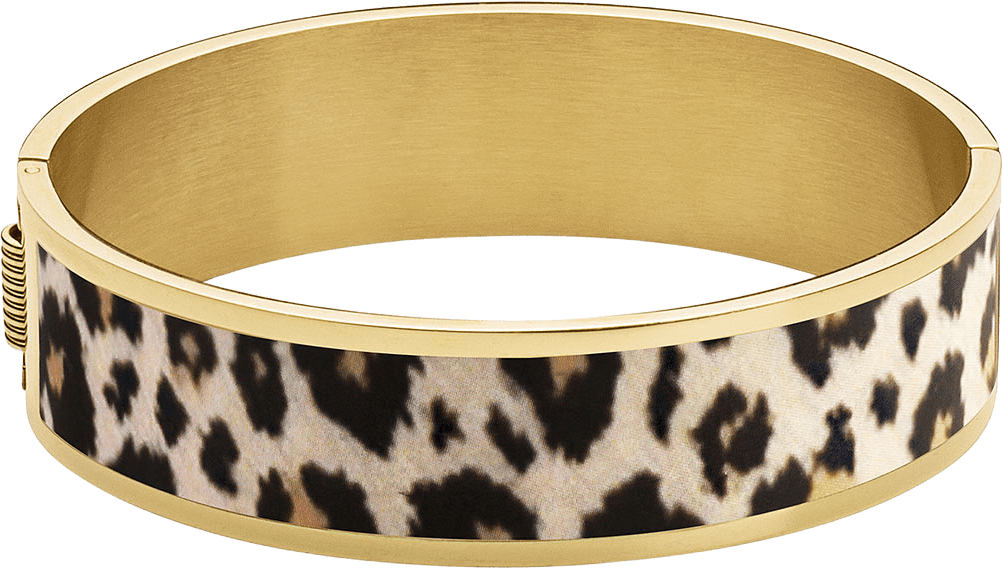 Cristea SG Leopard II, från Dyrberg & Kern, i färgen Sg Golden.