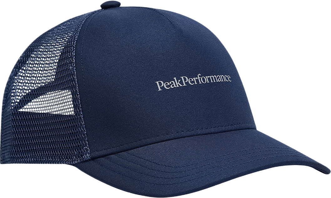 Trucker Cap, från Peak Performance, i färgen Blue Shadow.