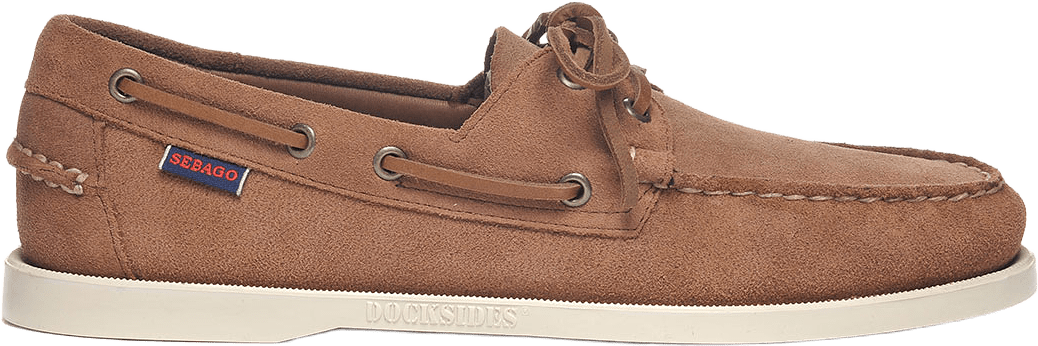 Docksides Portland Flesh Out, från Sebago, i färgen Dk Brown.