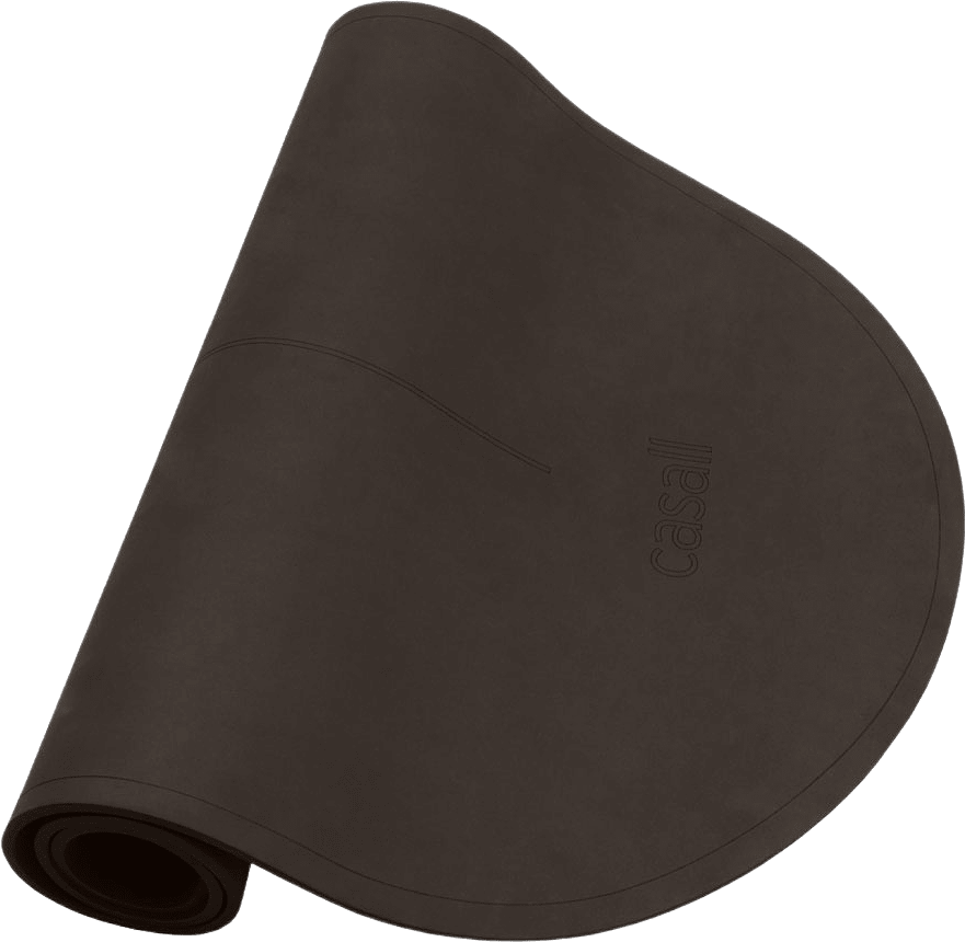 Oval Pilates and Training Mat 8mm, från Casall, i färgen Dark Brown.